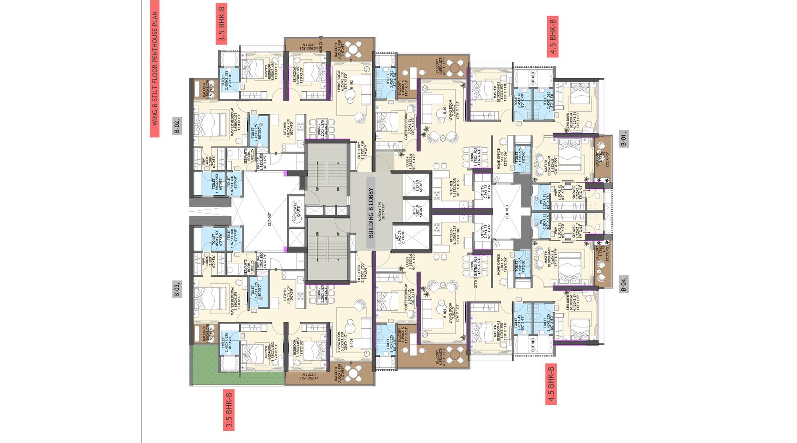 Gang-Platinum-B-Wing-Stillt-Floor-Penthouse-Plan